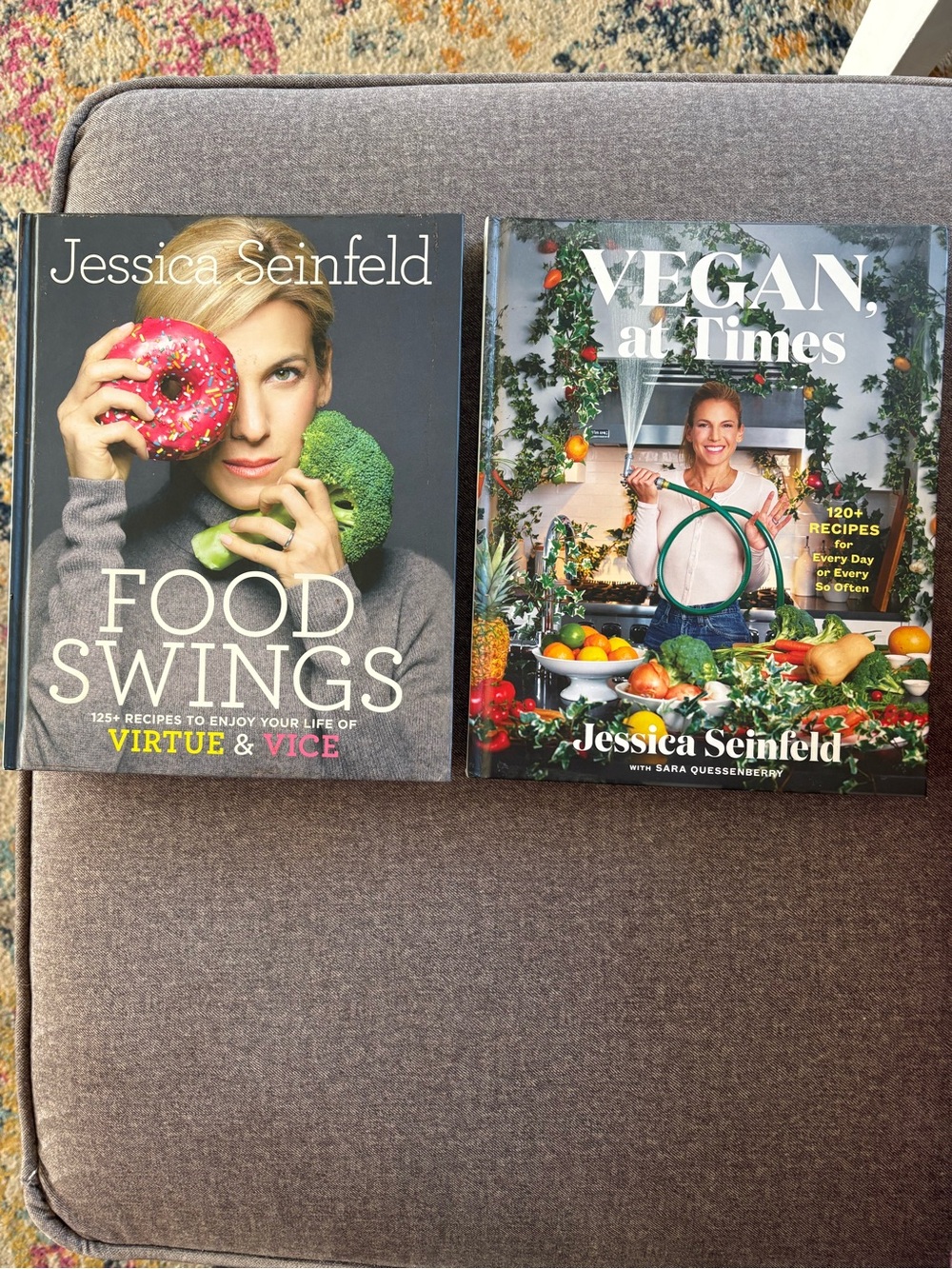 Jessica Seinfeld Cookbooks - Food Swings & Vegan, at Times